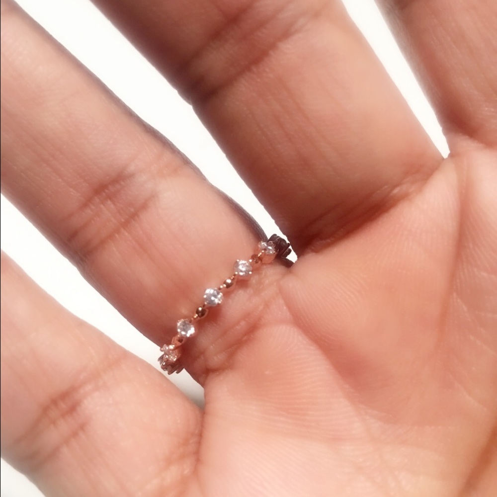 🆕Rose Gold Plated  925 Sterling Silver Ring
