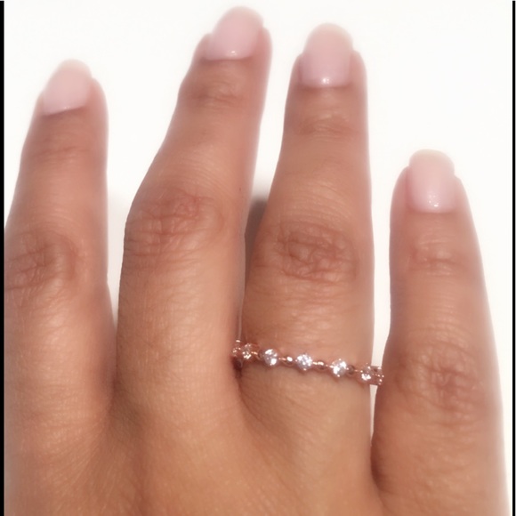 Evolving Always Jewelry - 🆕Rose Gold Plated 925 Sterling Silver Ring Evolving Always Jewelry - 🆕Rose Gold Plated 925 Sterling Silver Ring