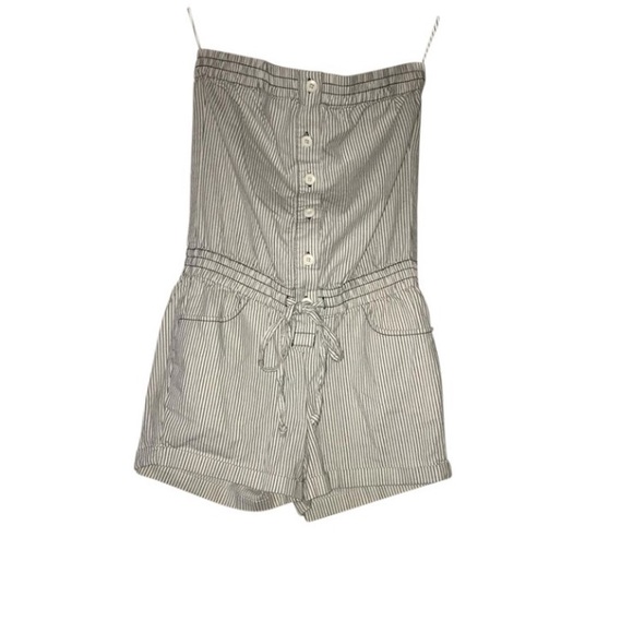 Forever 21 Striped Romper - Picture 1 of 3