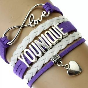 Younique Infinity Love Bracelet with Charm