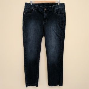 Lane Bryant petite length straight leg jeans