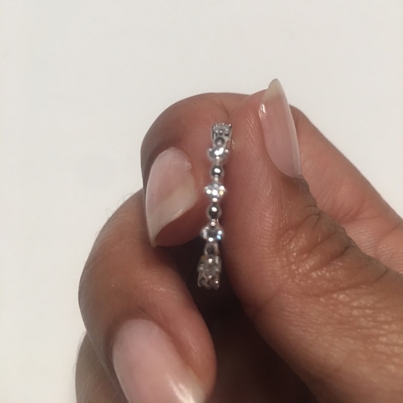 🆕925 Sterling Silver  Cubic Zirconia - Picture 4 of 5