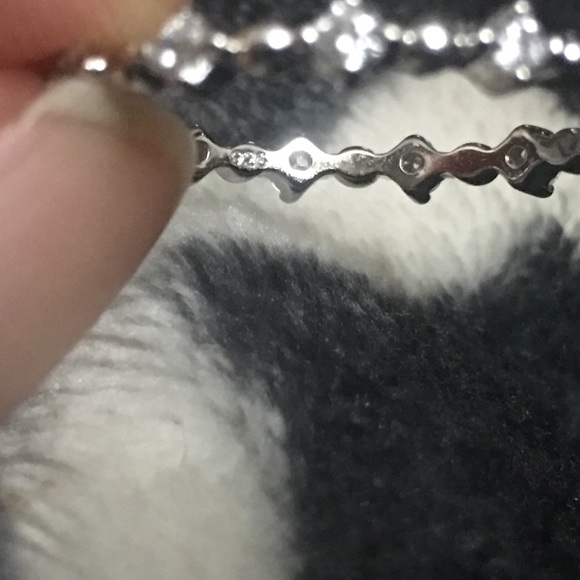 🆕925 Sterling Silver  Cubic Zirconia - Picture 5 of 5