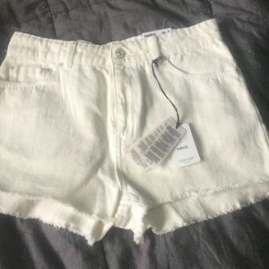High waisted shorts