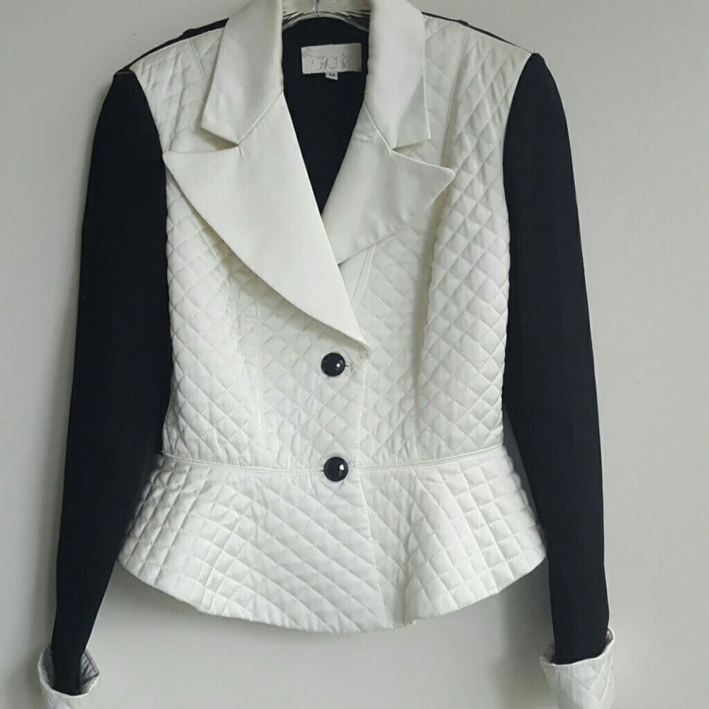 Cache Quilted Blazer