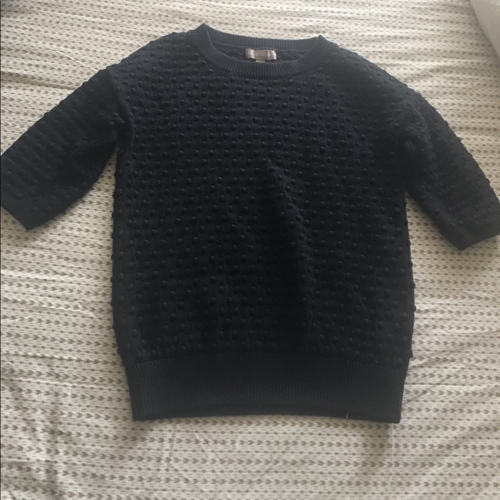 3/4 sleeves sweater