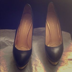 Charlotte Olympia size 12 platforms