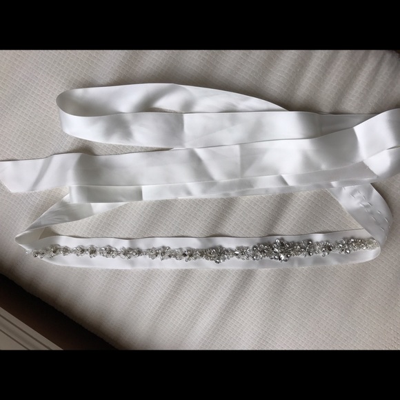 Beautiful beaded and crystals sash