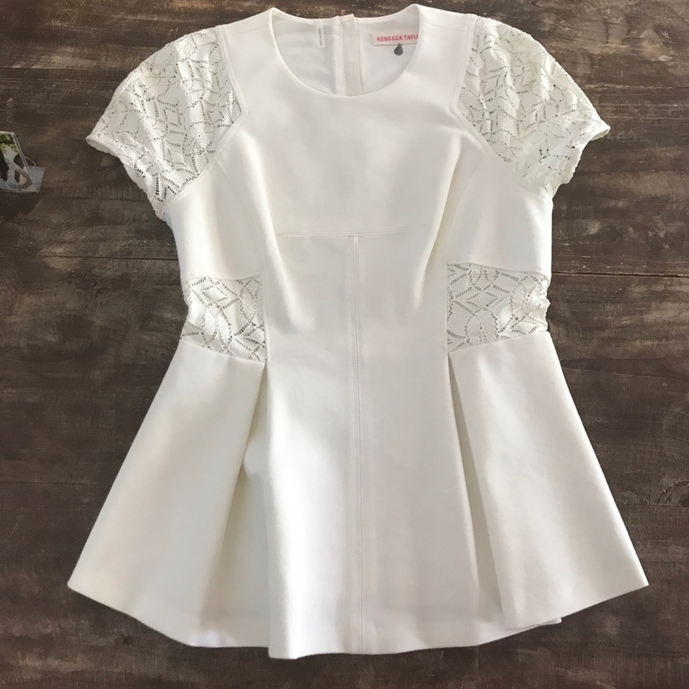 Rebecca Taylor peplum top