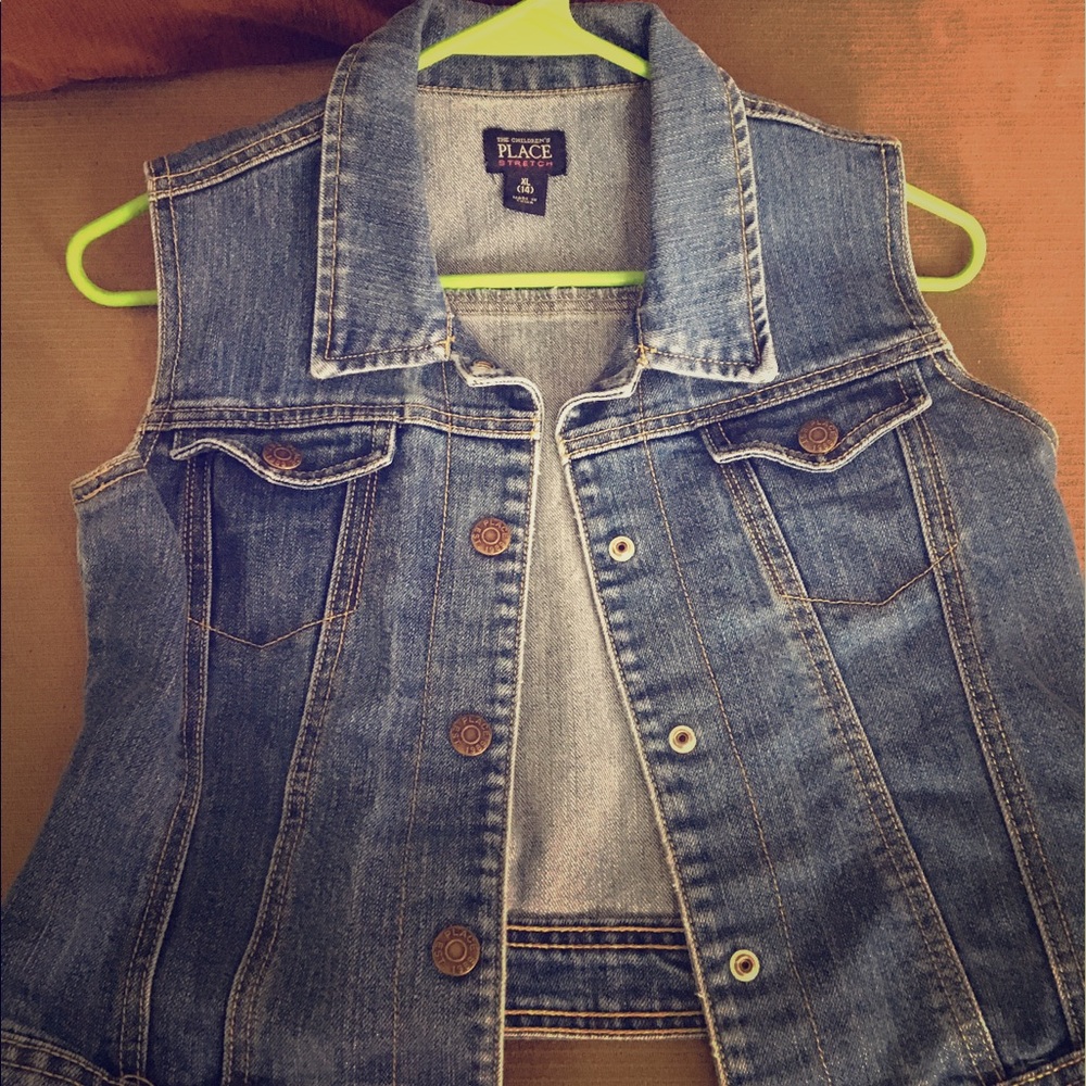 Denim vest