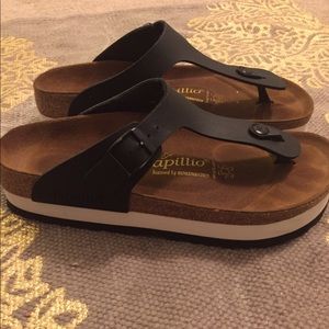 Platform birkenstocks ! Worn twice