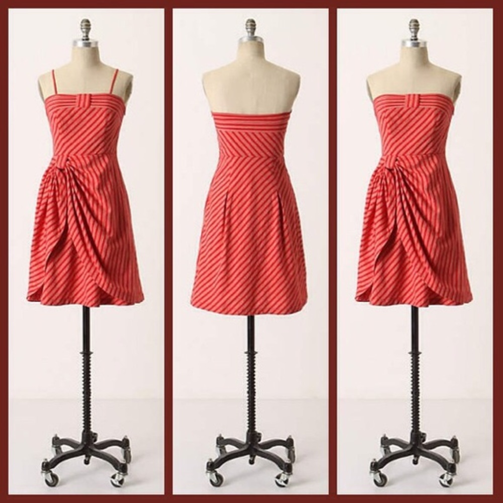 SOLD. Anthropologie Lil Blazing Rays Dress - Picture 2 of 5