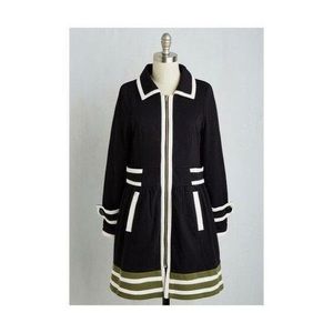 Modcloth: Pipe Up The Band Coat (XL)