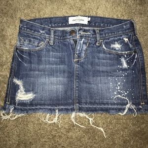 Abercrombie kids jean skirt