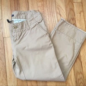 Gap khaki cropped pant - 💯 Cotton