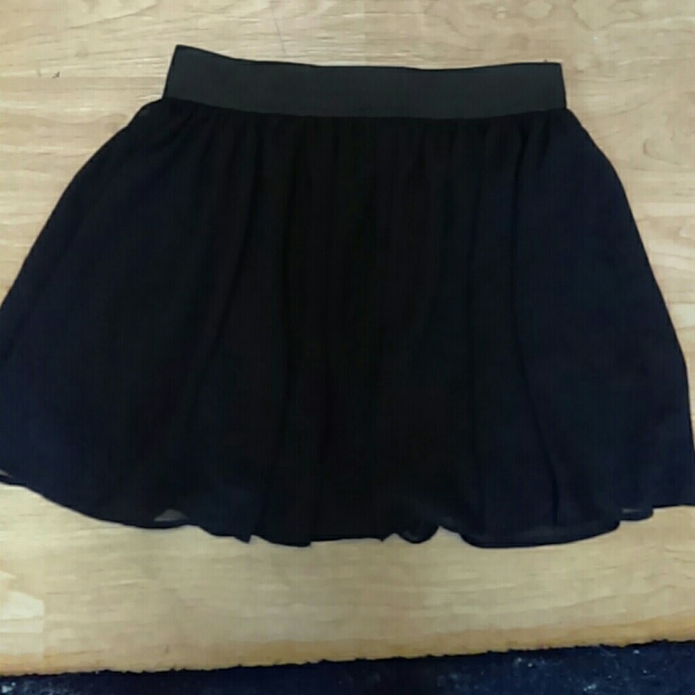 Black skirt
