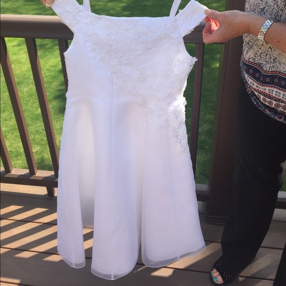 White Communion Dress
