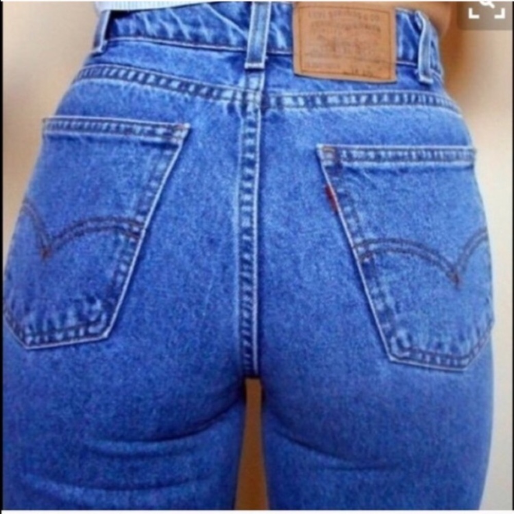 Vintage High Waisted Levi Jeans