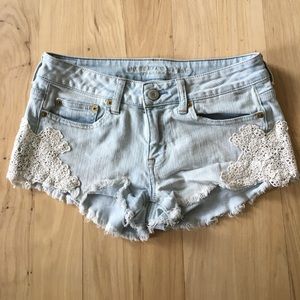 American Eagle festival shorts