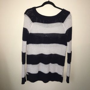 Long Striped Sweater