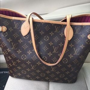 Louis Vuitton Neverfull MM Pivoine 950🅿️🅿️
