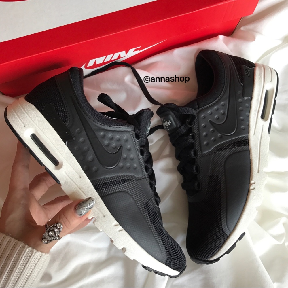 NWT air max zero black 👣 - Picture 3 of 8