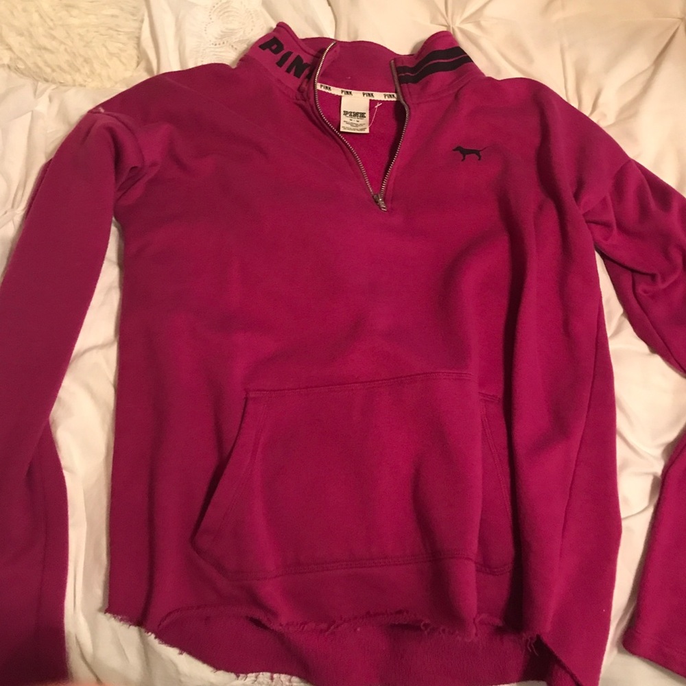 PINK half zip