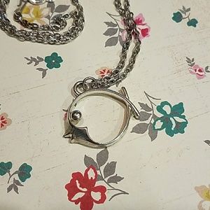 Vintage Sarah Coventry Fish Necklace