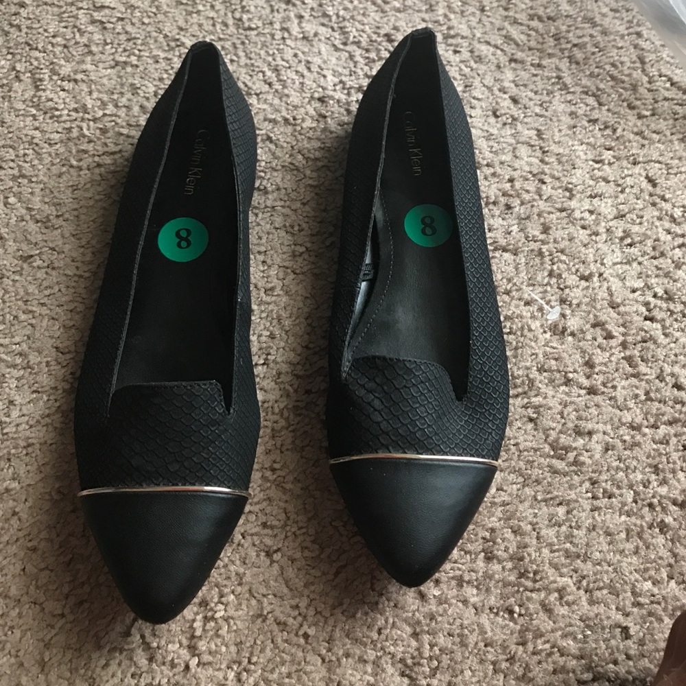 Calvin Klein flats