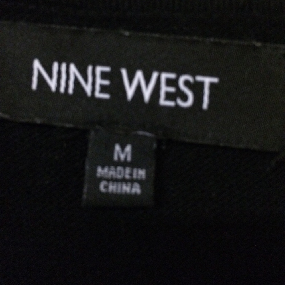 Nine West black Baroque Jaquard sweater dress - Picture 2 of 4