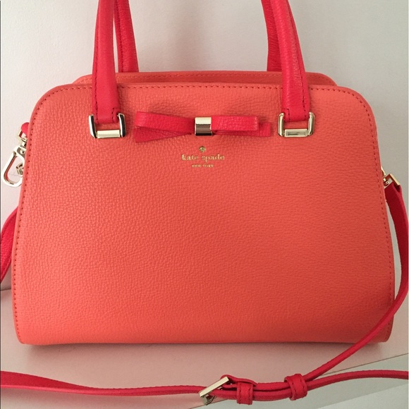 kate spade Handbags - Kate Spade Henderson Street Sawyer Coral Pink Bag