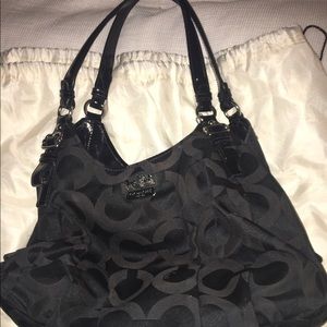 Authentic coach shoulder bag