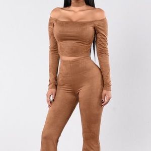 Camel Fashion Nova Set