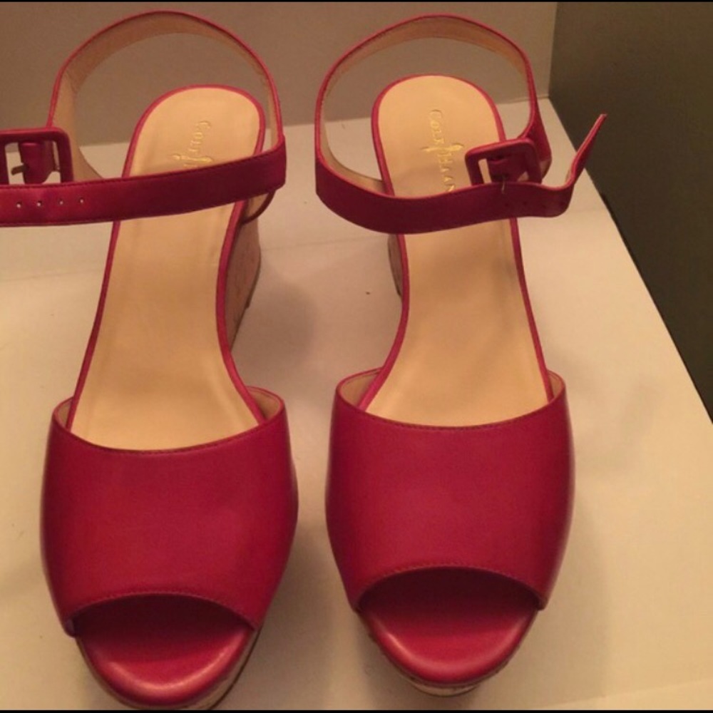 Cole Haan Gillian Mid-Height Wedge Sandal