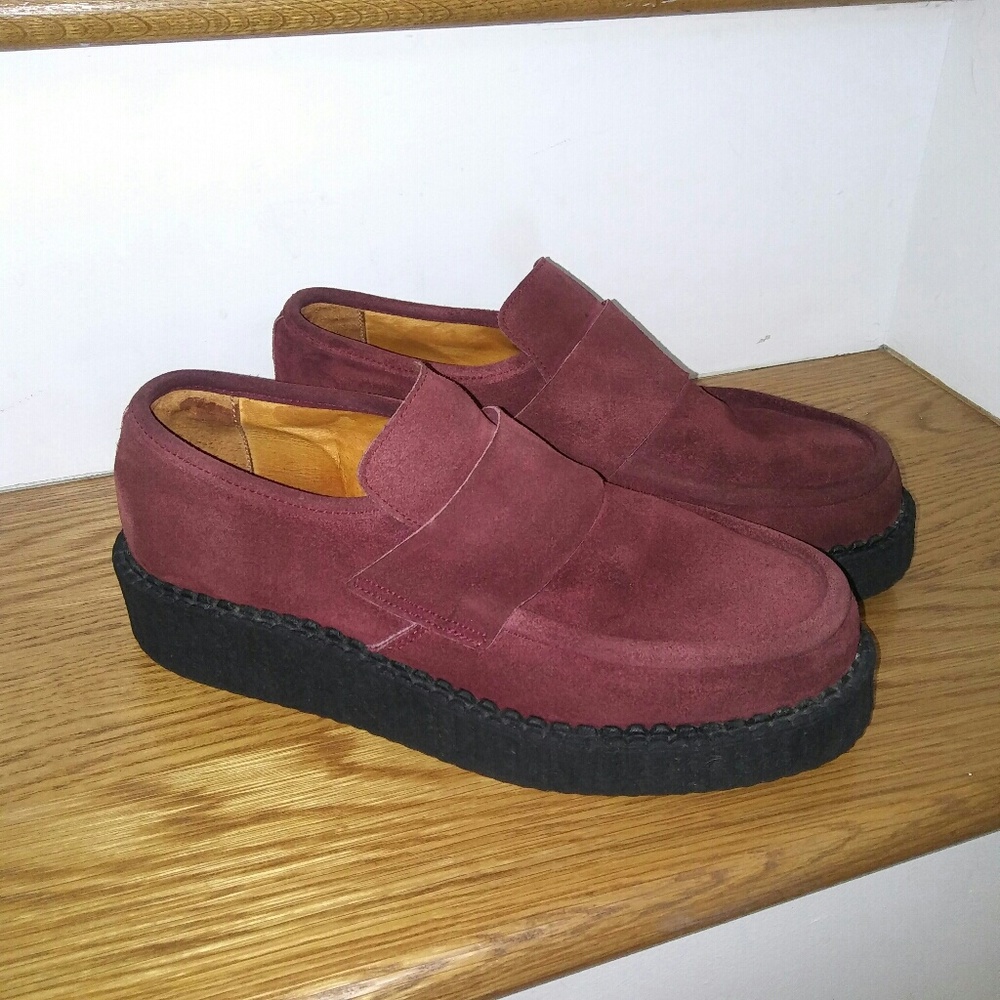 Vintage NaNa creepers uk made suede