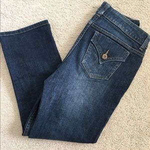 Simply Vera Vera Wang Jean Capris size 8P