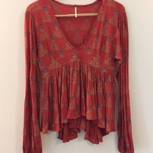 Free People Boho Top