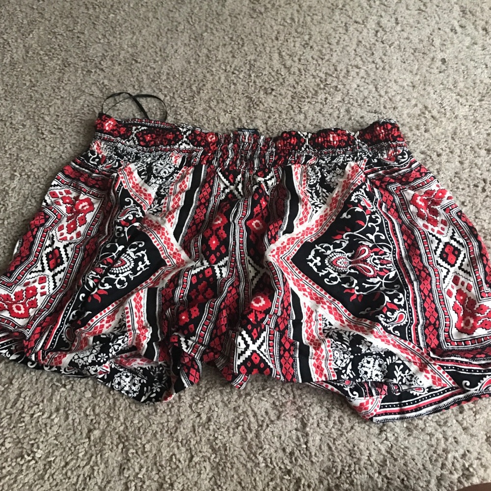 Fun pattern shorts