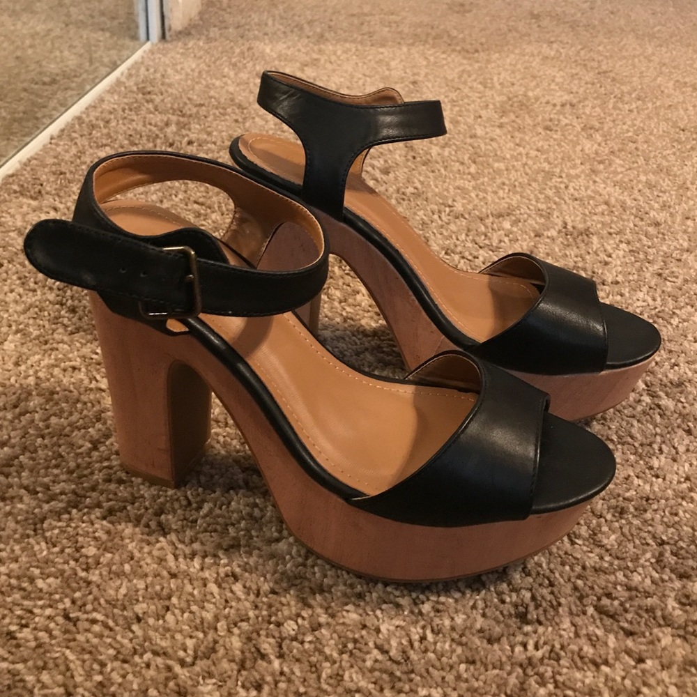 Black heels