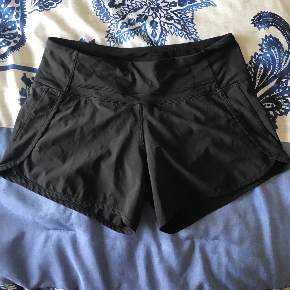 Lulu running shorts