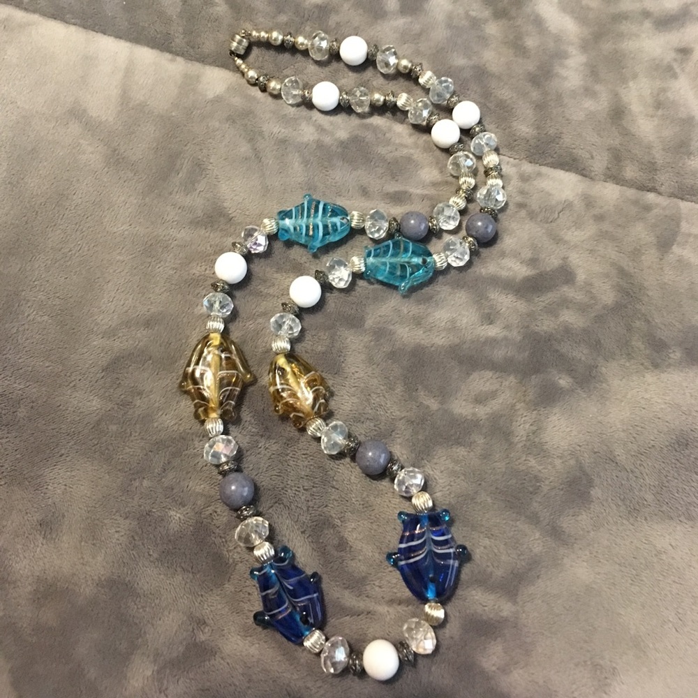 🐠Fish Beaded Necklace🐠