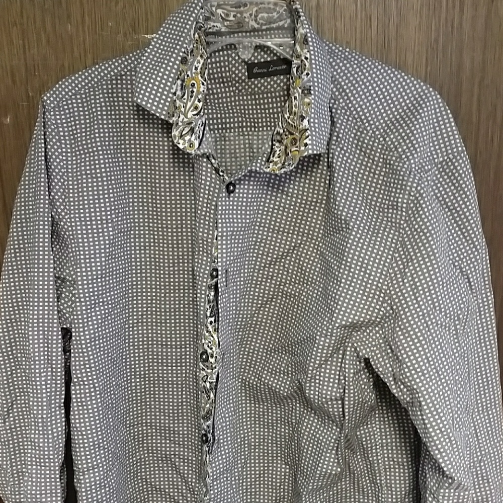 Checkered button up