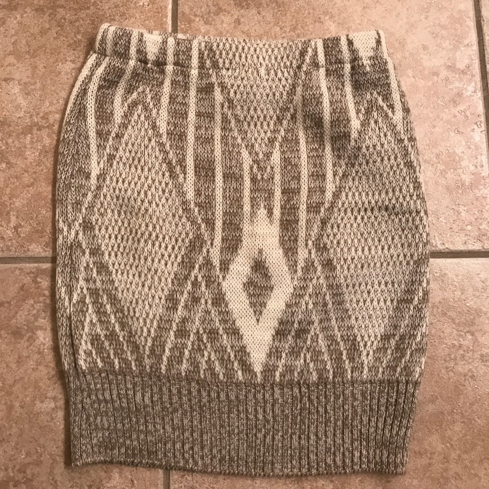 NWOT Urban Outfitters Renewal Knit Mini Skirt