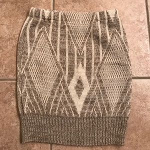 NWOT Urban Outfitters Renewal Knit Mini Skirt