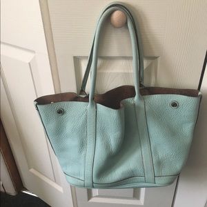 J.Crew leather tote
