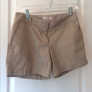 NWOT J. Crew chino shorts.