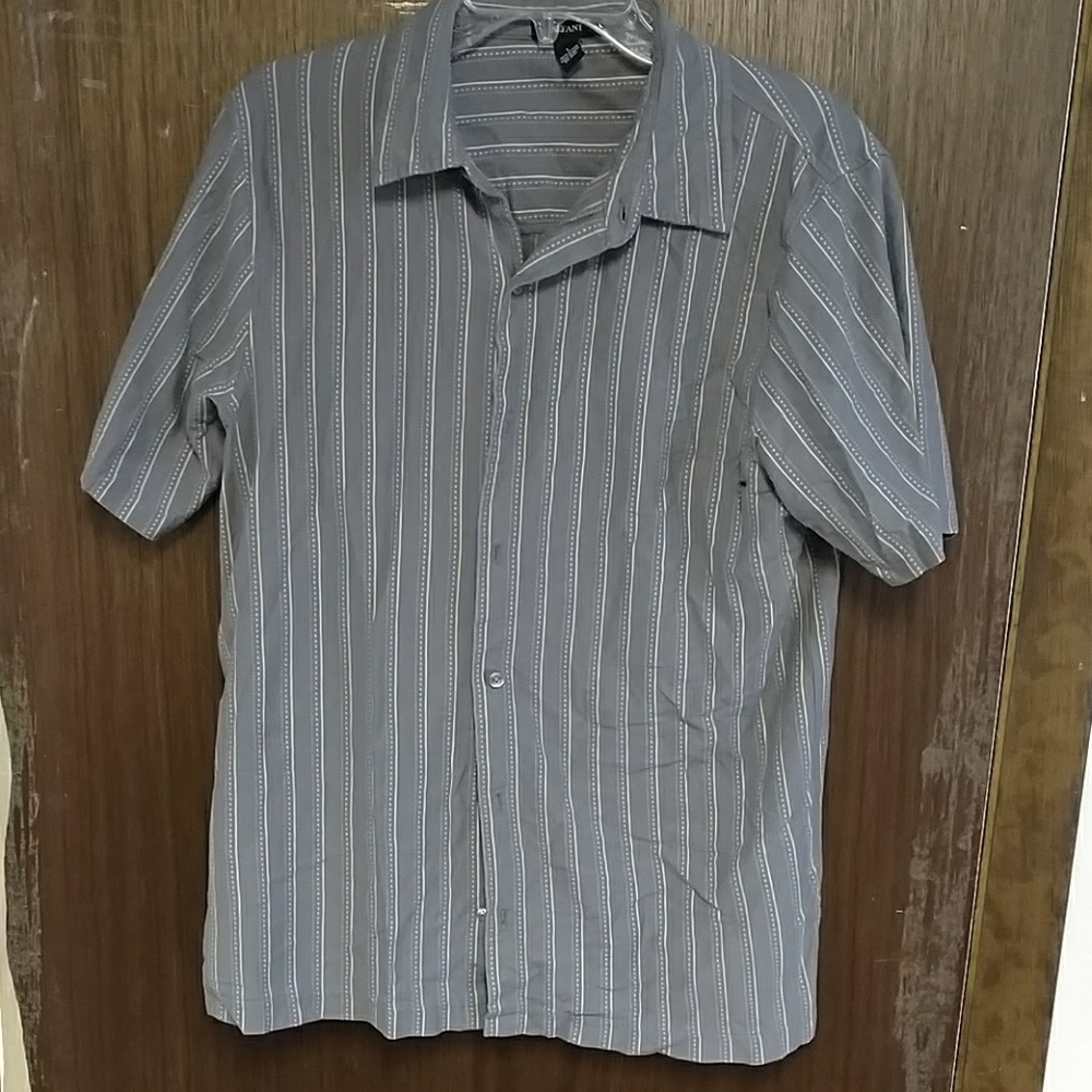 Vintage striped button up