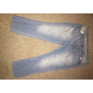 LOWEST PRICE! Boyfriend Jeans! Plus distressed!
