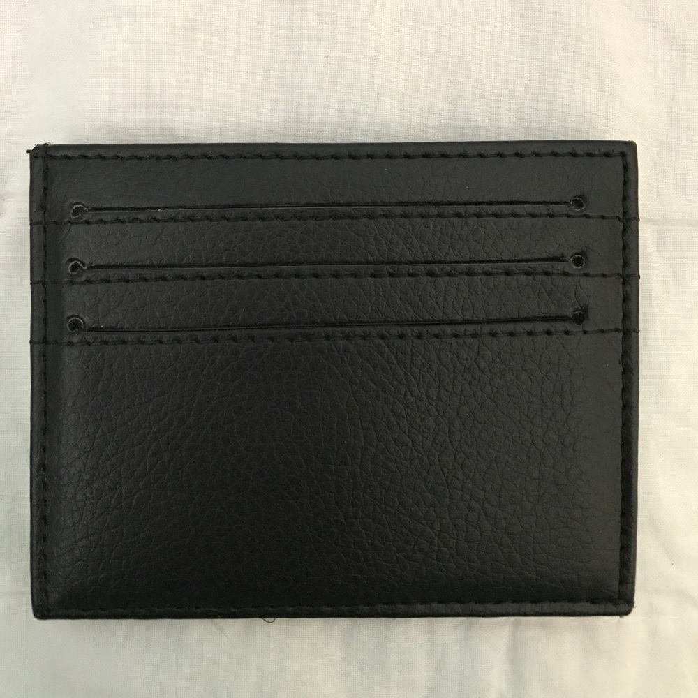 Zara Man black leather card holder