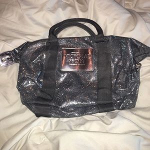 Victoria's Secret PINK LE glitter purse